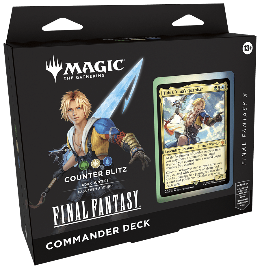 Magic: The Gathering Final Fantasy Counter Blitz Commander Deck image 0